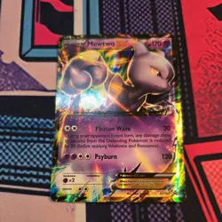 Mewtwo EX Promo Holo XY183 XY Basic Psychic 170 HP Pokemon Card - Image 1