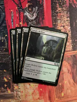 MTG Card : (4x) Jungle Hollow (Core Set 2020) - Image 1