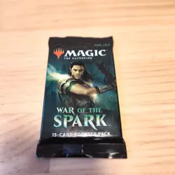 MTG War of the Spark (English) - Booster Pack - New 630509755363 - Image 1
