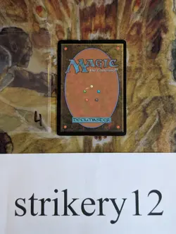 1x Flooded Strand – Onslaught – Signed by Rob Alexander – MTG - Image 2