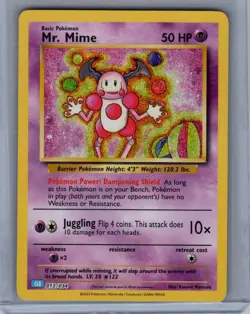 Mr. Mime Classic Collection Trading Card Game Classic 013/034 NM - Image 1