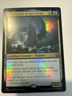 Aesi, Tyrant of Gyre Strait Commander Legends Foil - Image 1