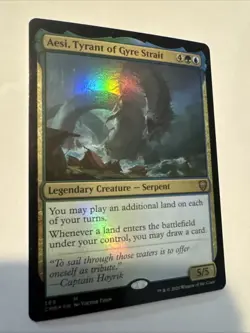 Aesi, Tyrant of Gyre Strait Commander Legends Foil - Image 2