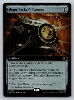 Peter Parker's Camera (Extended Art) Marvel's Spider-Man Foil - Image 1