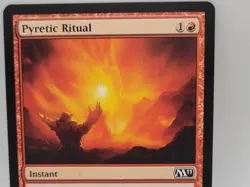 Pyretic Ritual M11 153/249 NM Magic the Gathering MTG Red Instant - Image 2