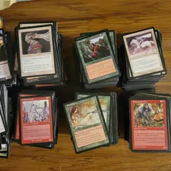 Mtg Magic The Gathering Vintage Collection Lot + Dragon Shield Sleeves - Image 3