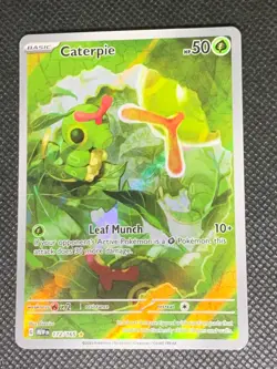 Caterpie 172/165 - S&V 151 Pokemon Card - NM - Image 1