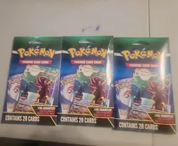 POKEMON TCG Lot of sealed 11 booster packs and Battle Deck - Image 2