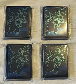 4x Pokemon Phantasmal Flames Elite Trainer Box ETB Sleeves 65ct LOT Sealed! - Image 1