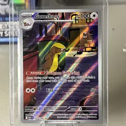 Pokemon Gumshoos 153/132 Reverse Holo Me01 Mega Evolution 100HP Stage 1 - Image 1