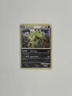 Pokemon 2010 Tyranitar Rare HGSS Unleashed 26/95 | HP - Image 1