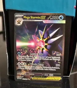 Pokemon Mega Starmie EX 118/088 SIR Perfect order 2026 Full Art Holo NM - Image 1