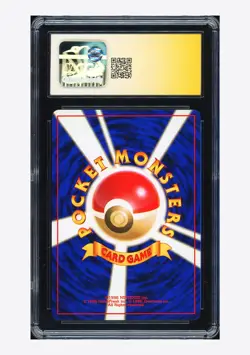 Pokemon CGC 9 AUTO 10 Fighting Energy No Rarity Meowth Topaz 1996 Basic JPN - Image 2
