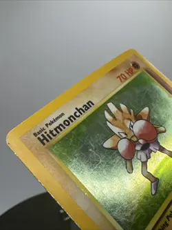 Hitmonchan 7/102 Holo Rare Vintage Pokemon Card Base Set - Image 5