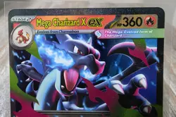 Mega Charizard X ex 029 Holo Promo ME: Mega Evolution Promo Pokemon Holo NM - Image 2