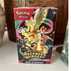 Pokemon TCG Mega Evolution—Ascended Heroes Booster Bundle Box 6 Packs English - Image 1