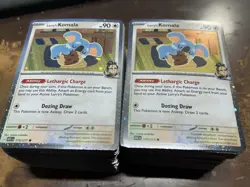 LOT OF (100). Larry's Komala (Cosmos Holo) 175/217 ME: Ascended Heroes Promo Pok - Image 1