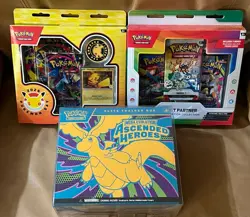 Ascended Heroes ETB Pokemon Day 2026 First Partner Illustration Collection Box - Image 1
