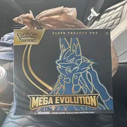 Pokemon Mega Evolution Elite Trainer Box Promo Booster English - Image 1