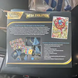 Pokemon Mega Evolution Elite Trainer Box Promo Booster English - Image 2