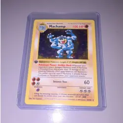 Wizards of the Coast Pokemon TCG Machamp 8/102 Deck Exclusives 1st Ed Holo - Image 1