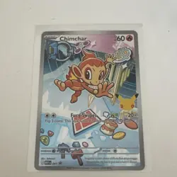 Chimchar MEP041 First Partner's Promo Near Mint Pokemon TCG - Image 1