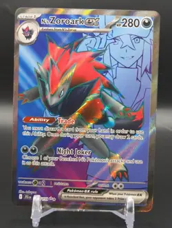 Pokemon - N's Zoroark ex 175/159 - Sv09: Journey Together - Image 1