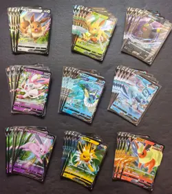 36 Lot Pokemon TCG Chinese CBB2C One star Eevee/Umbreon a complete set ＃1 SE58 - Image 1