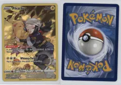 Full Art - Pikachu Pokemon Sword & Shield Lost Origin Trainer Gallery #TG05 - Image 3