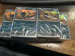 LOT OF (11) Pokemon Sealed Holo Murkrow 021 Deck Paldea Evolved Build and Battle - Image 1