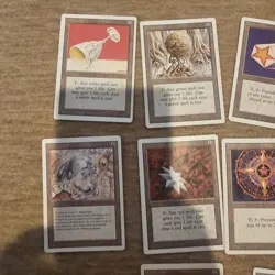 Magic The Gathering revised artifact & Artifact Creature Uncommon card lot 1994 - Image 4