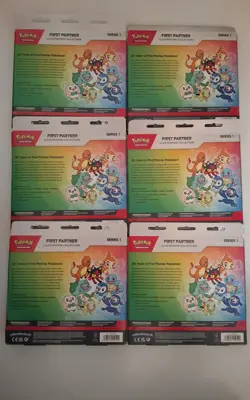 Pokemon TCG First Partner Illustration Collection Series 1 Lot Of 6! - Image 2
