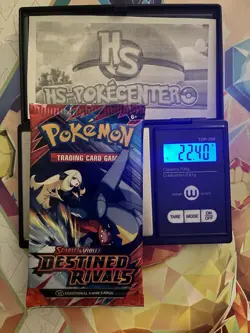 (VERY HEAVY) 22.40g Pokemon TCG Destined Rivals Booster Pack (SEALED)✅ - Image 1