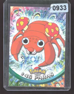 1999 Topps Pokemon TV Animation Paras #46 - Image 1