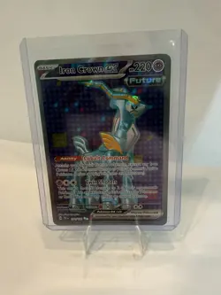 Iron Crown ex 191/162 Ultra Rare Temporal Forces Pokemon Holo Near Mint - Image 1