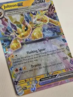 Jolteon ex 030/131 SV: Prismatic Evolutions Pokemon TCG Double Rare Near Mint NM - Image 4