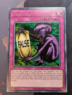Fake Trap MRD-EN056 - Rare - 25th Anniversary - YuGiOh - VLP - Image 1