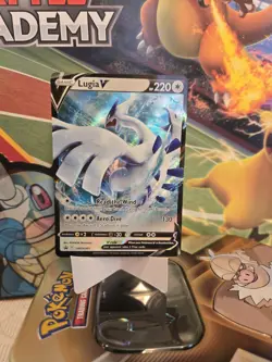 Pokemon Card TCG - Lugia V SWSH301 Black Star Promo Sword & Shield LP+ - Image 1