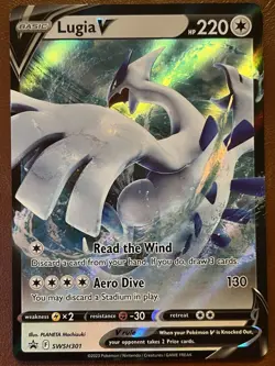 Lugia V SWSH301 SWSH: Sword & Shield Promo Cards Holo - Image 1