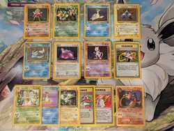 Vintage Pokemon Card Lot WOTC Holo Base Fossil Neo Rocket Dark Charizard 1st - Image 1
