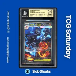 2025 POKEMON INFERNO X-M2 #110/080 MEGA CHARIZARD X EX SPECIAL ART RARE BGS 9.5 - Image 1