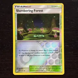 Slumbering Forest 207/236 Pokemon Unified Minds SM Reverse Holo Uncommon NM - Image 1
