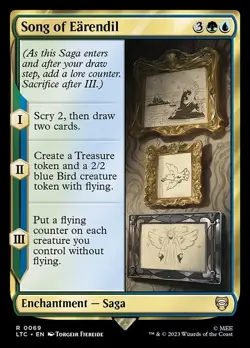 Song of Earendil Commander: the Lord of the Rings MTG Magic the Gathering - Image 1