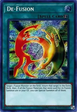 De-Fusion - LCKC-EN044 - Secret Rare - Unlimited Edition - Lightly Played - Image 1
