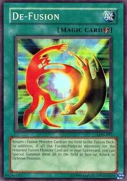 De-Fusion - LON-097 - Super Rare - Unlimited Edition - Heavily Played - Image 1