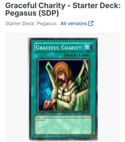 Graceful Charity SDP-040 Starter Deck: Pegasus Unlimited|Unlimited Edition - Image 1
