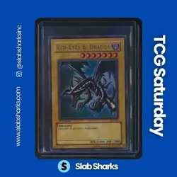 2003 YU-GI-OH! STARTER DECK JOEY 1ST EDITION #SDJ-001 RED-EYES B. DRAGON - Image 1