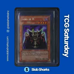 2002 YU-GI-OH! BOOSTER PACK TINS #BPT-004 LORD OF D. LIMITED EDITION - Image 1