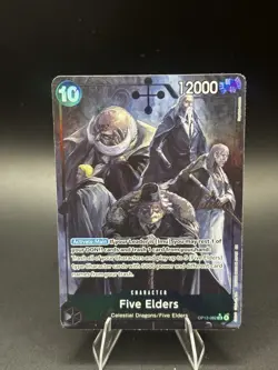 Five Elders Alt Art (OP13-082 SR) One Piece TCG (ENGLISH) Pack Fresh - Image 1