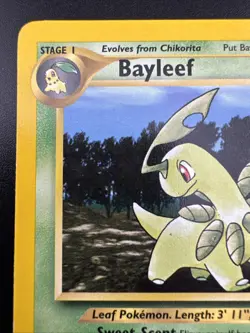 Bayleef 29/111 Pokemon Neo Genesis Unlimited WOTC Uncommon Card LP - Image 4